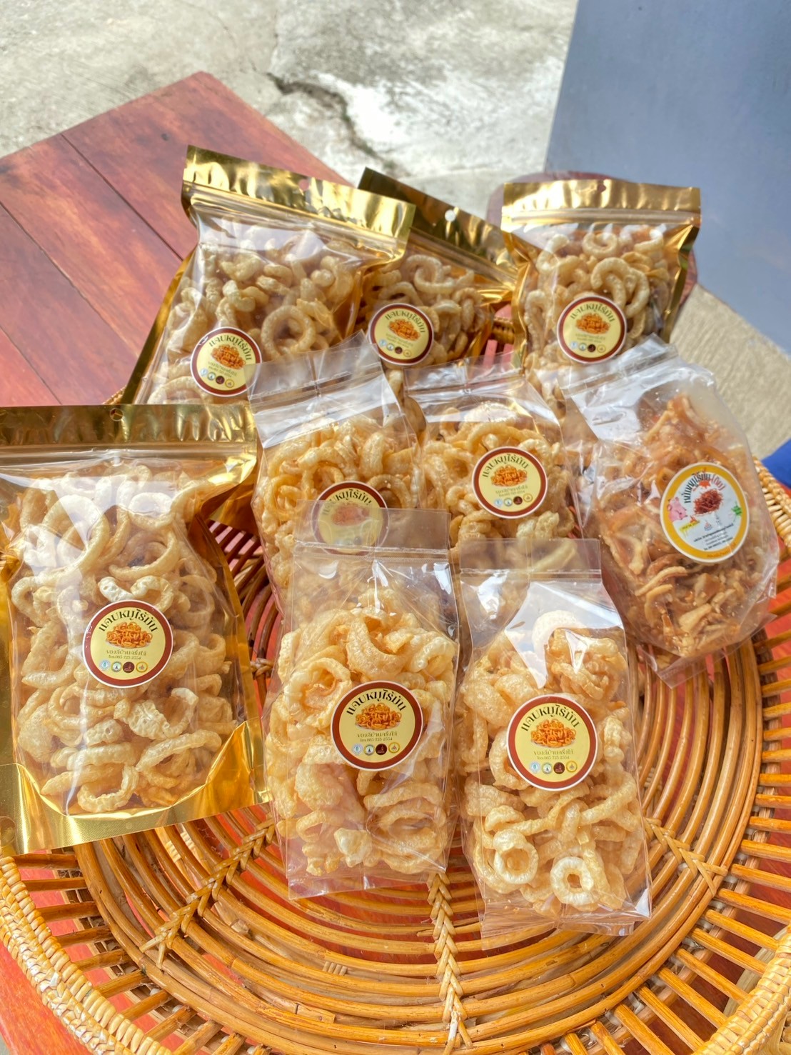 Ban Khrueng Tai Crispy Pork Rinds Products Community Enterprise